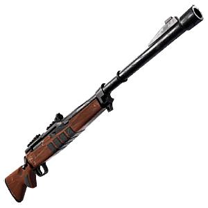 Hunting Rifle Fortnite weapon.