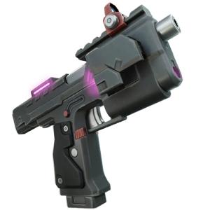 Lock On Pistol Fortnite weapon.