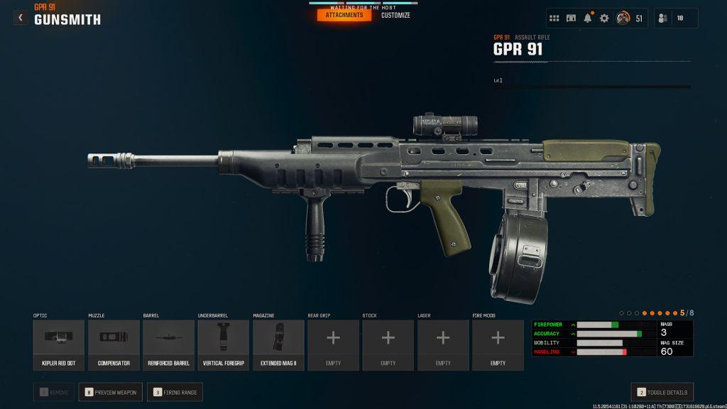 The best GPR 91 loadout in Call of Duty: Warzone.