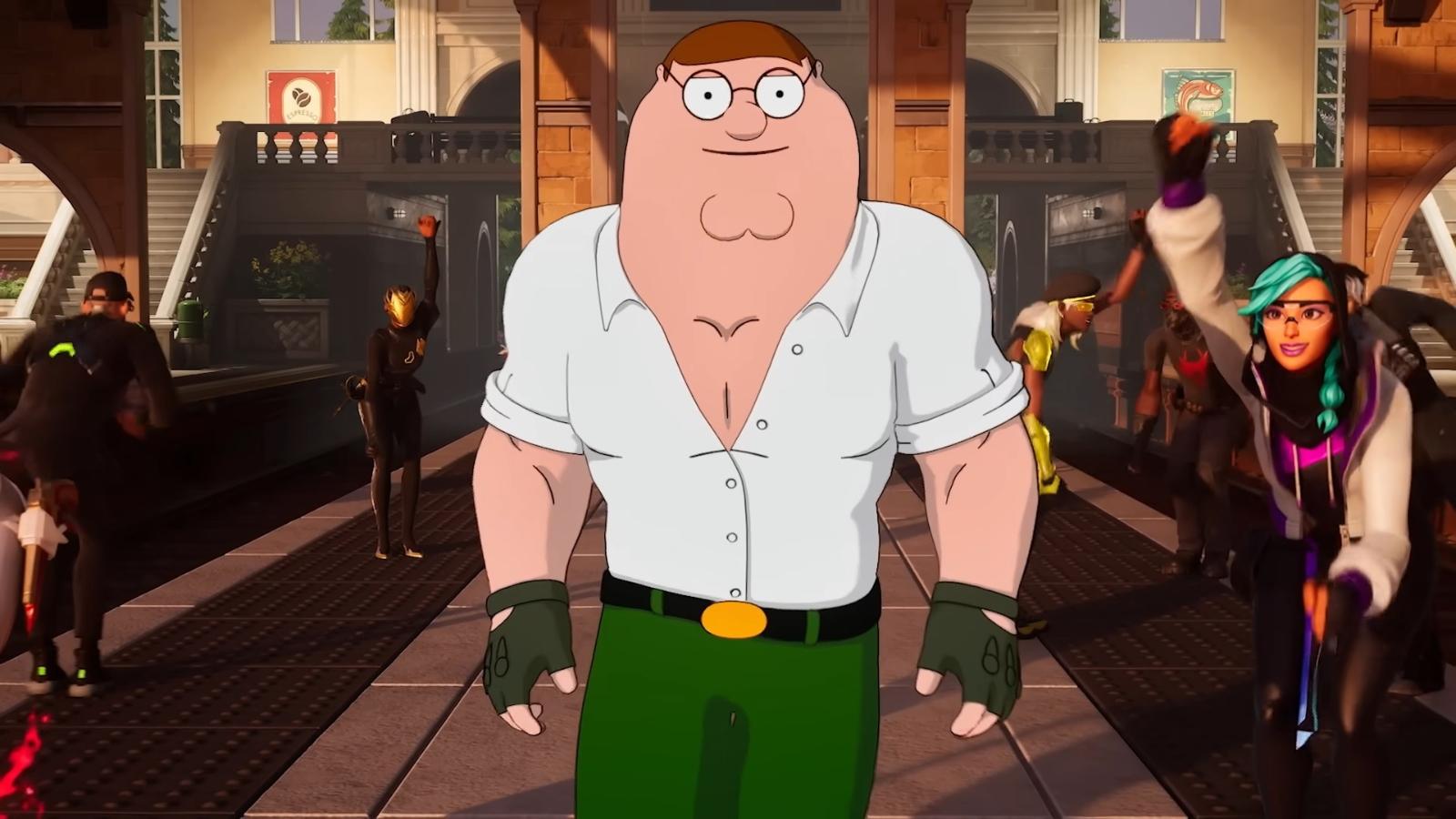 Peter Griffin skin in Fortnite