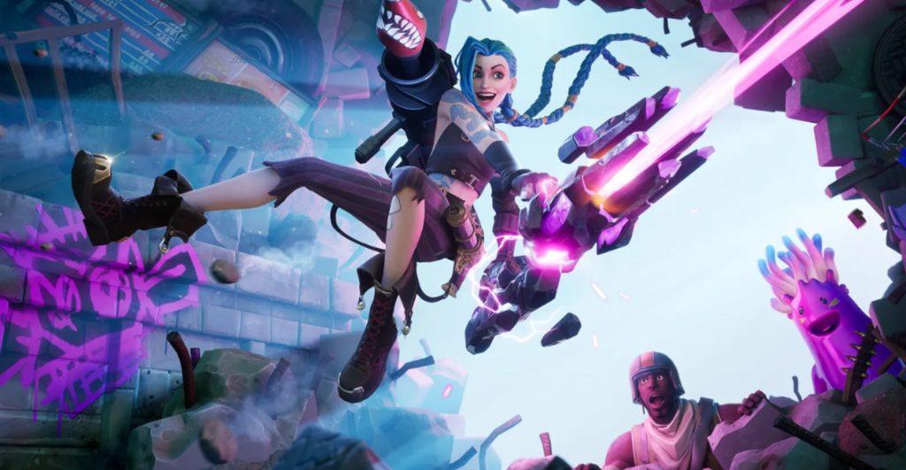 Arcane Jinx in Fortnite