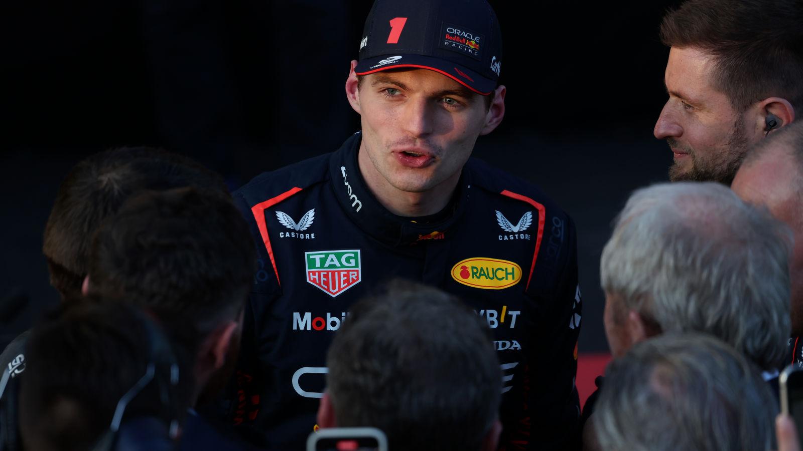 Max Verstappen at the Australian Grand Prix