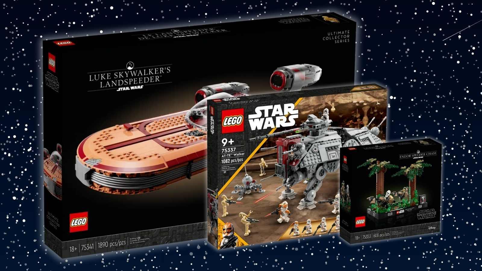 Three of the LEGO Star Wars sets Walmart has discounted