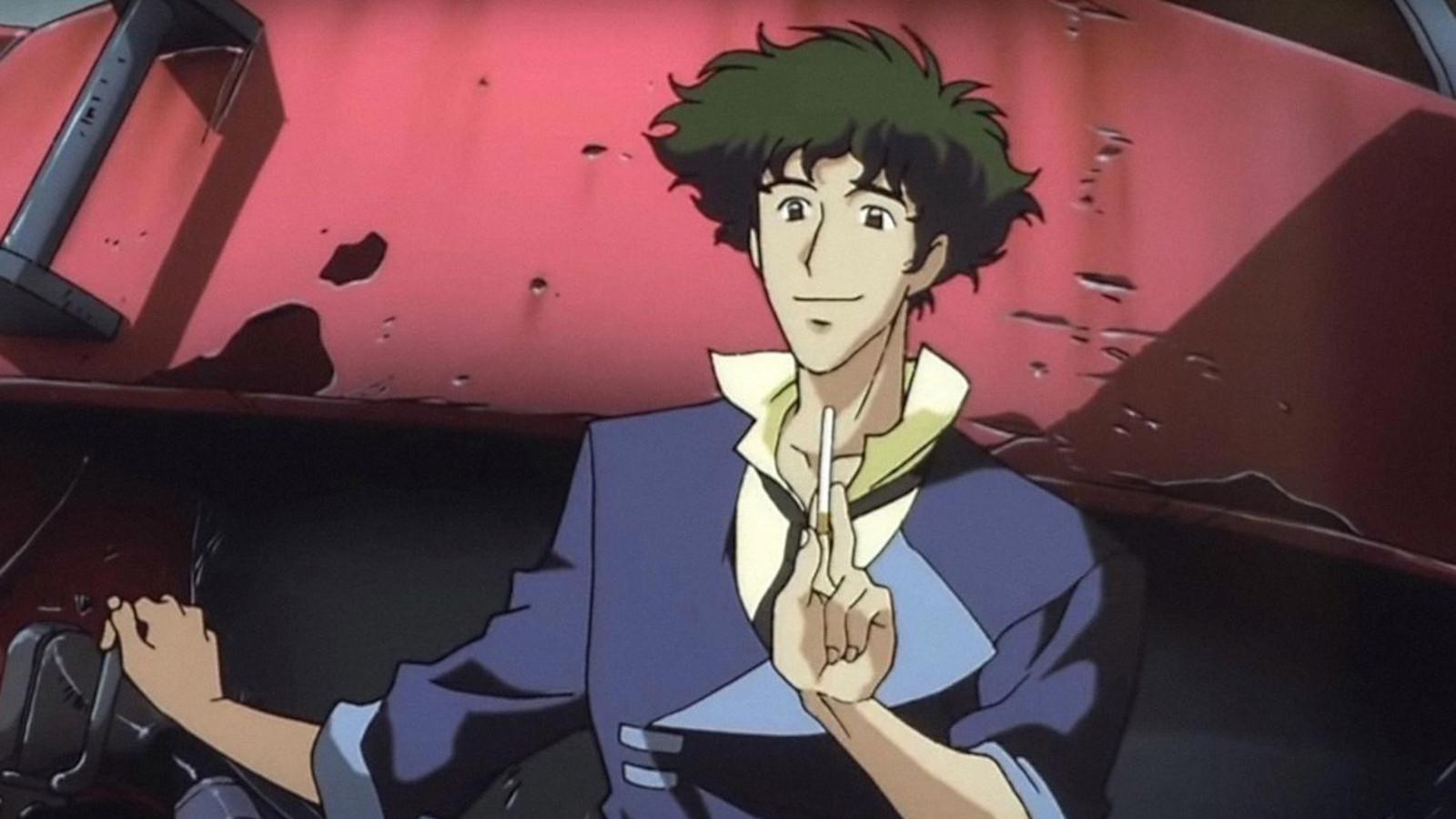 Best anime on Crunchyroll: Spike Spiegel in Cowboy Bebop