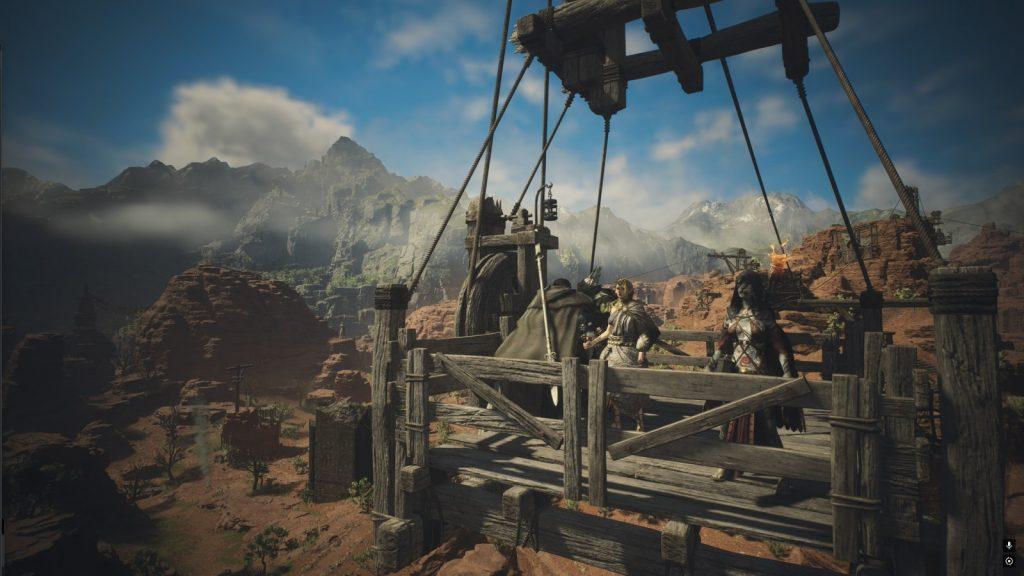 Dragon's Dogma 2 ropeway