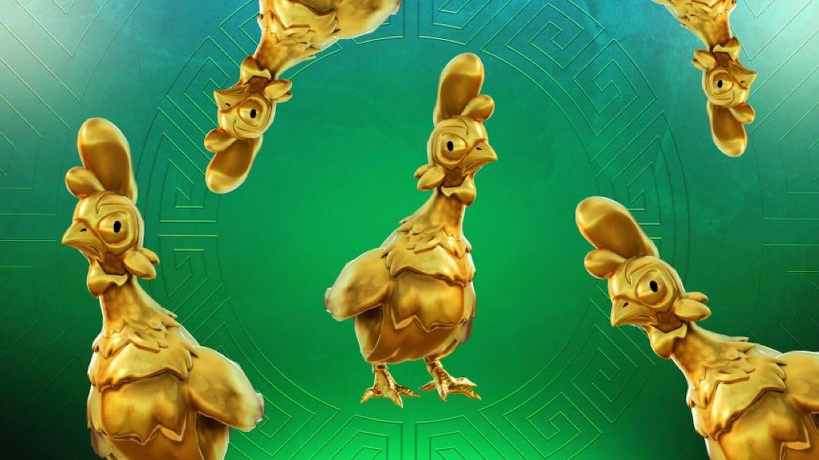 Fortnite Golden Chicken