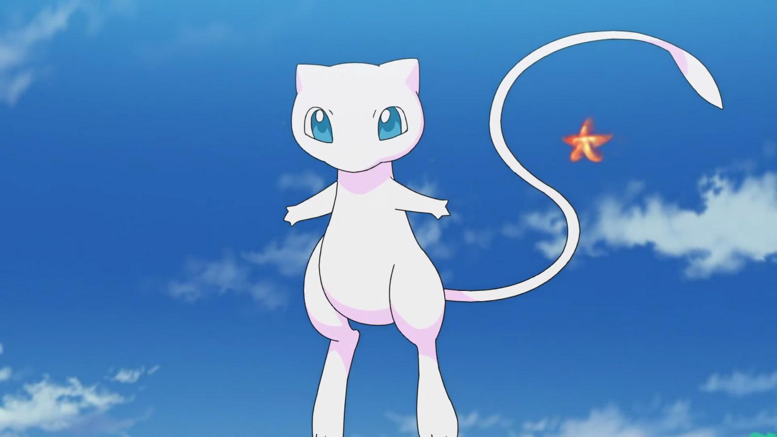 Mew from the Pokemon Journeys anime