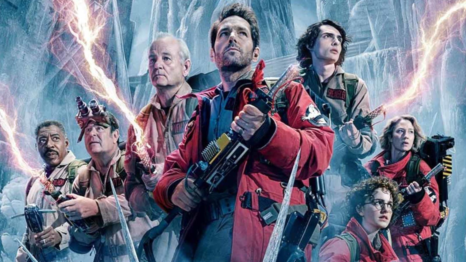 Paul Rudd leads the cast of Ghostbusters: Frozen Empire