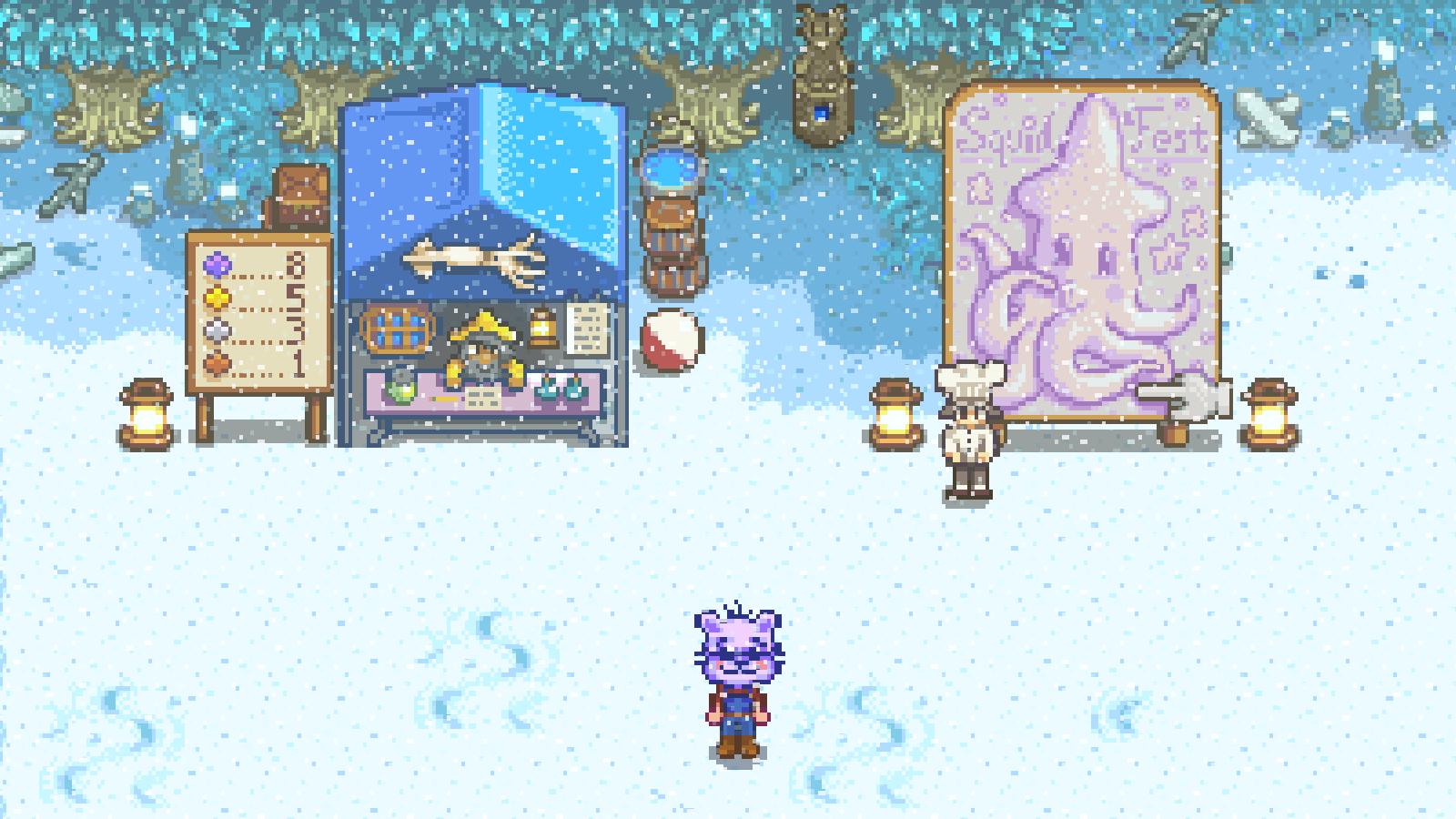 Stardew Valley squidfest