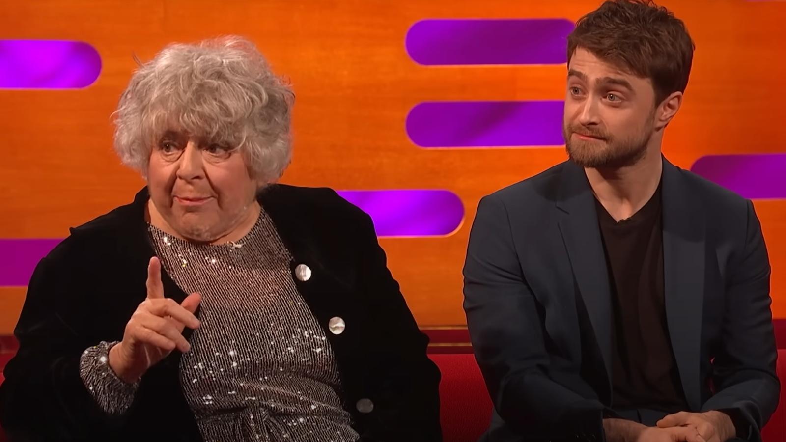 Miriam Margolyes and Daniel Radcliffe on The Graham Norton Show