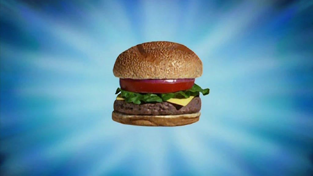 The Krabby Patty from Spongebob squarepants