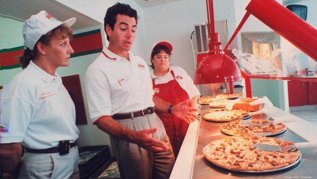 The founder of Papa John's, John Schnatter