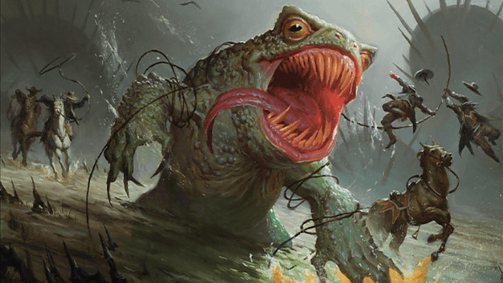 MTG Gitrog Monster Saddle Thunder Junction