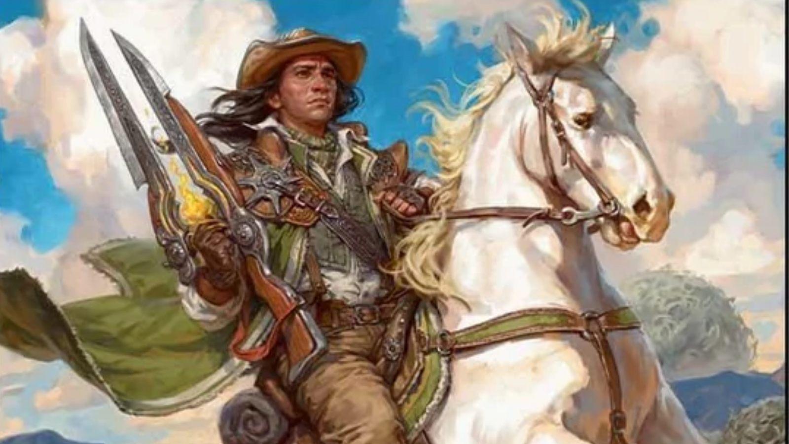 MTG Wylie Duke Saddle Commander