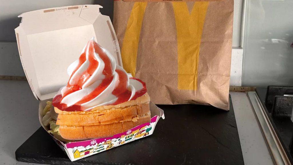 McDonald's funnel cake