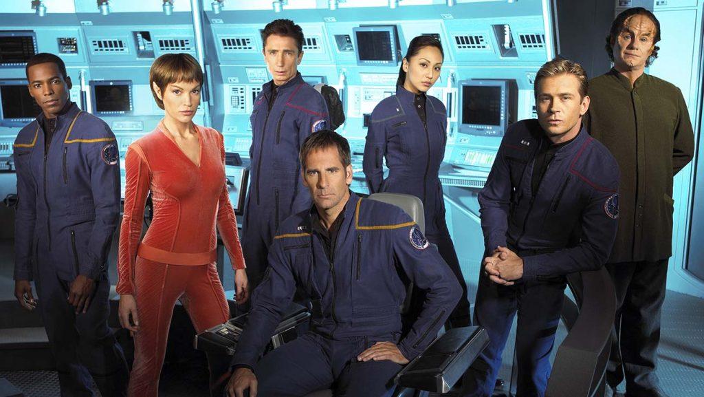 The cast of Star Trek Enterprise