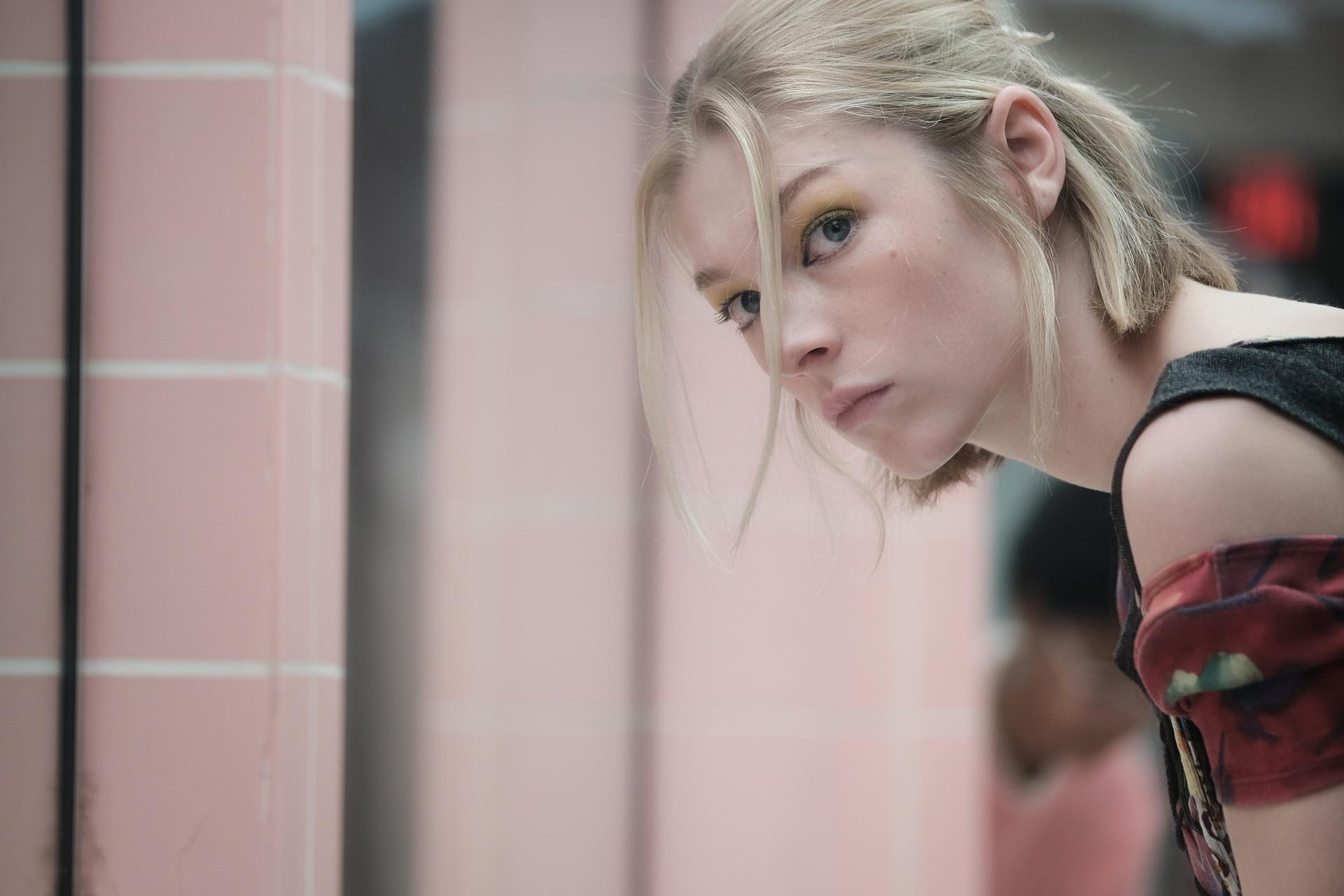 Hunter Schafer as Jules Vaughn in Euphoria.