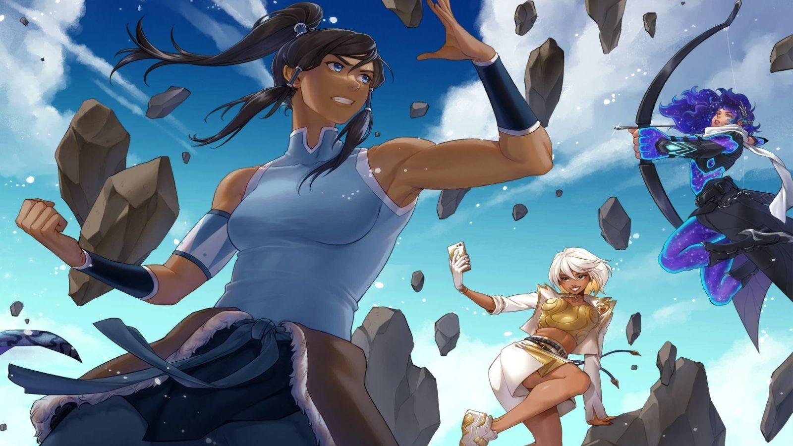 Korra loading screen Fortnite