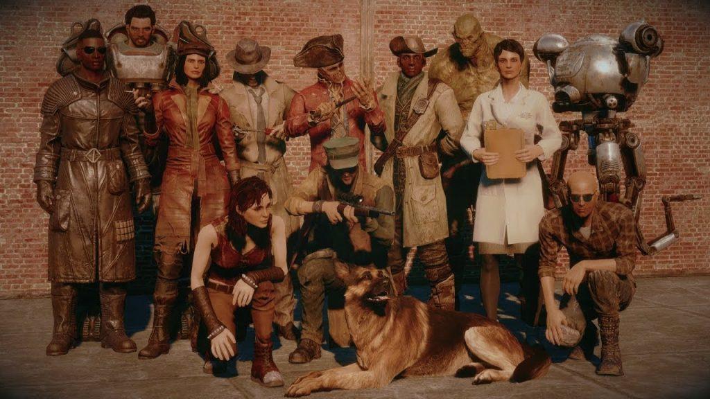 All companions in Fallout 4.