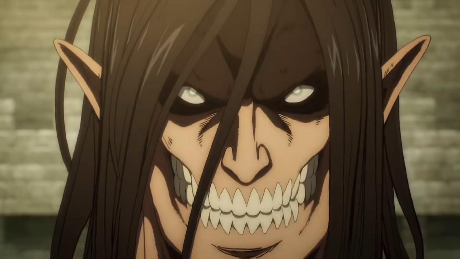 Eren Yaeger's Titan form in Attack on Titan