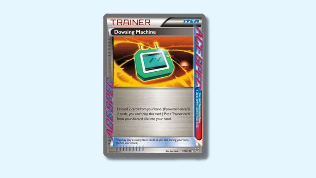 Dowsing Machine (128/135) Pokemon card.