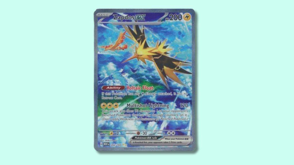 Zapdos ex (202/165)