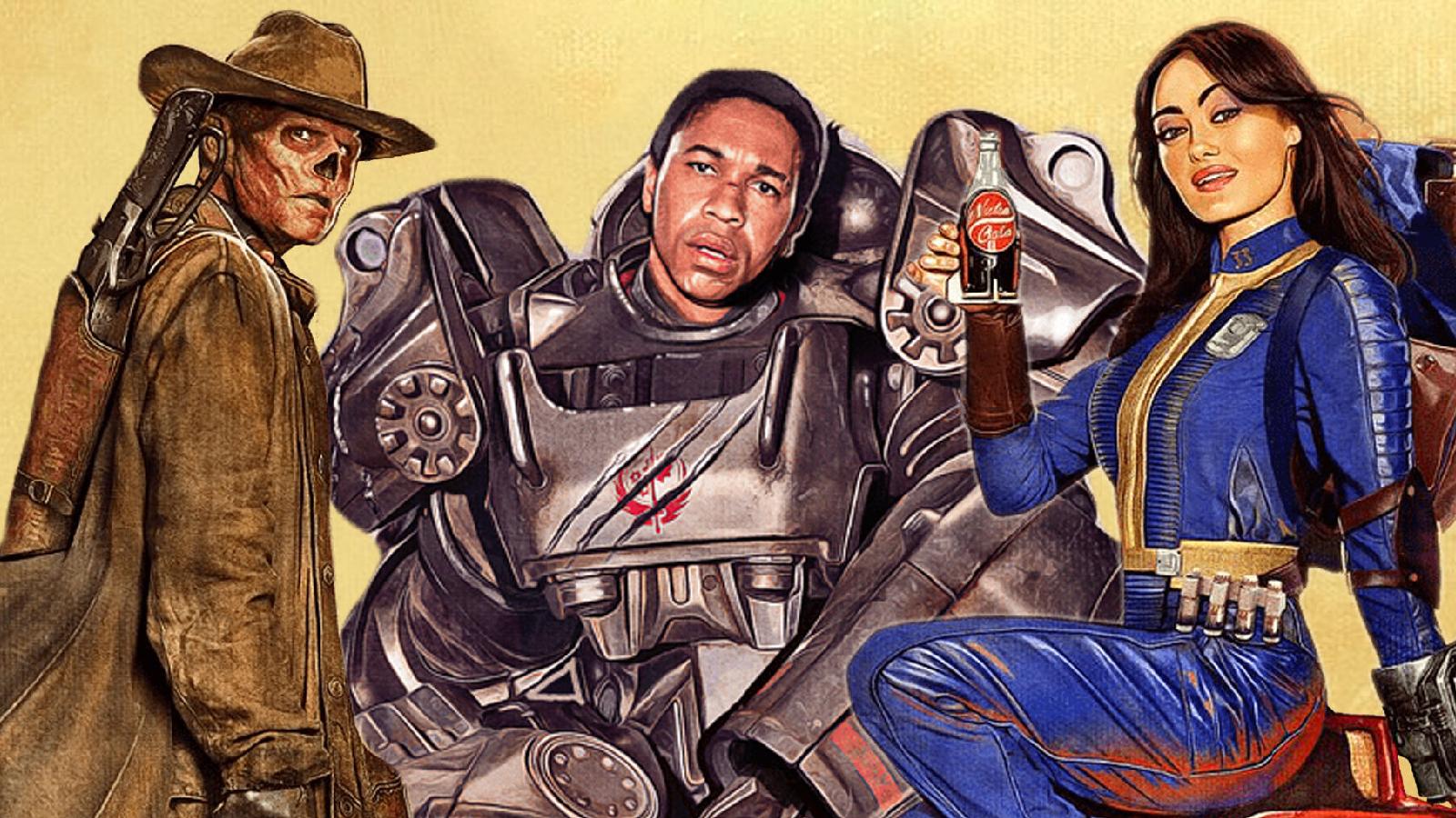 Fallout TV show cast.