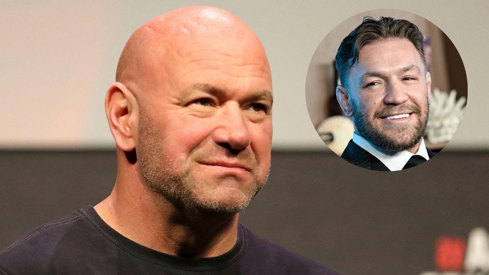 Dana White and Conor McGregor