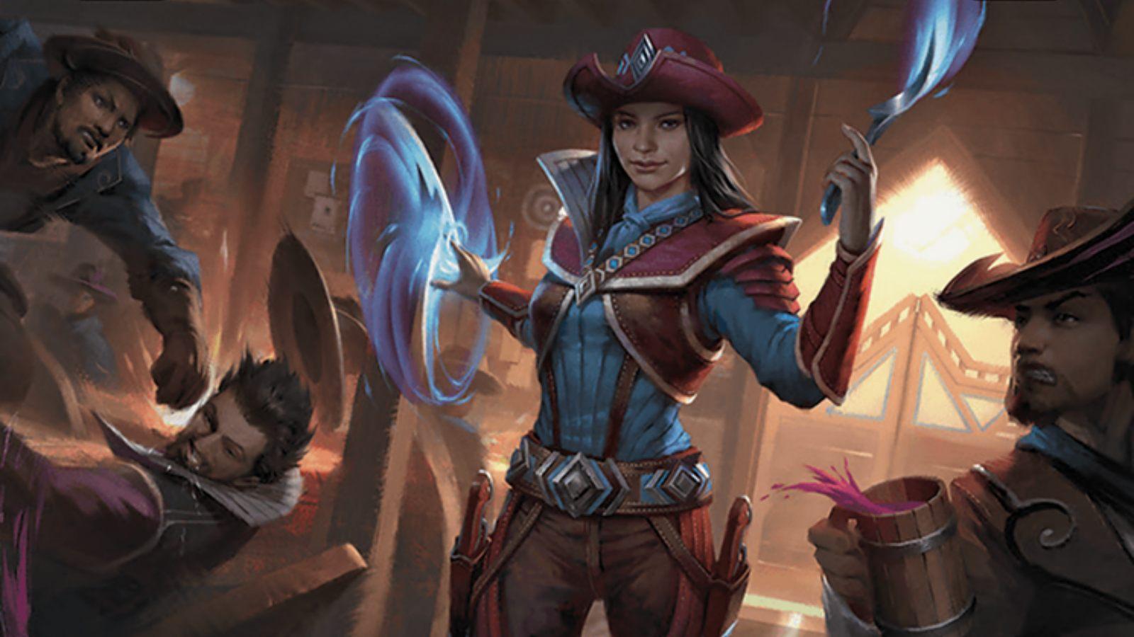 MTG Stella Lee, Wild Card art