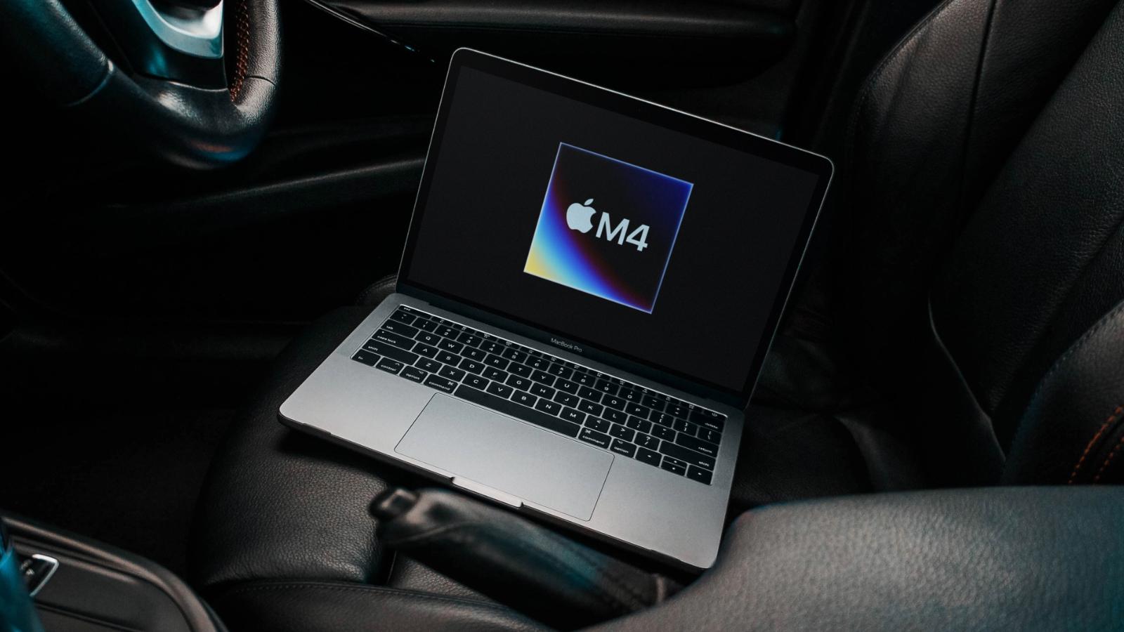 MacBook Pro with M4 badge