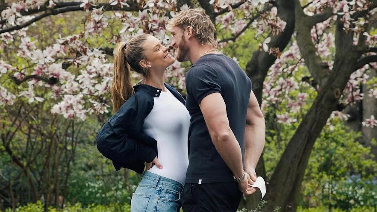 logan paul and nina agdal announce pregnancy