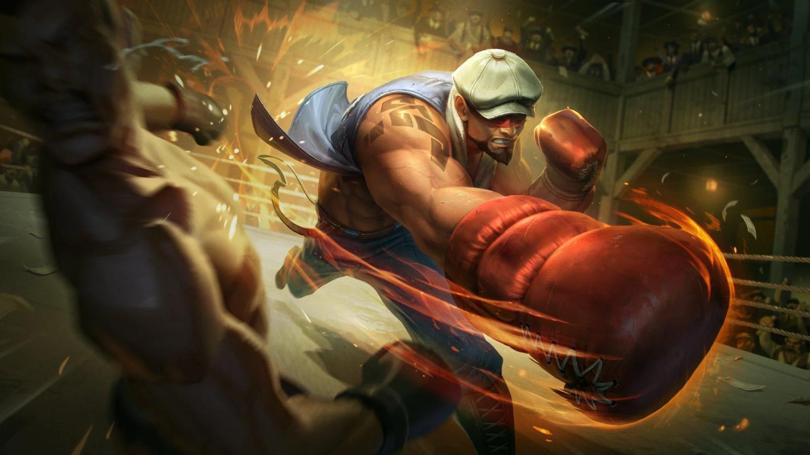 Knockout Lee Sin Splash