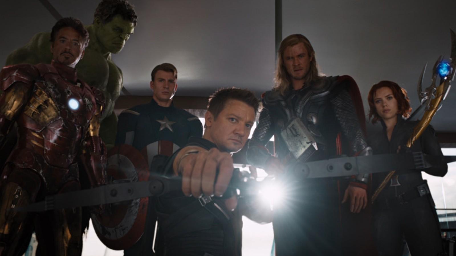 A still from The Avengers