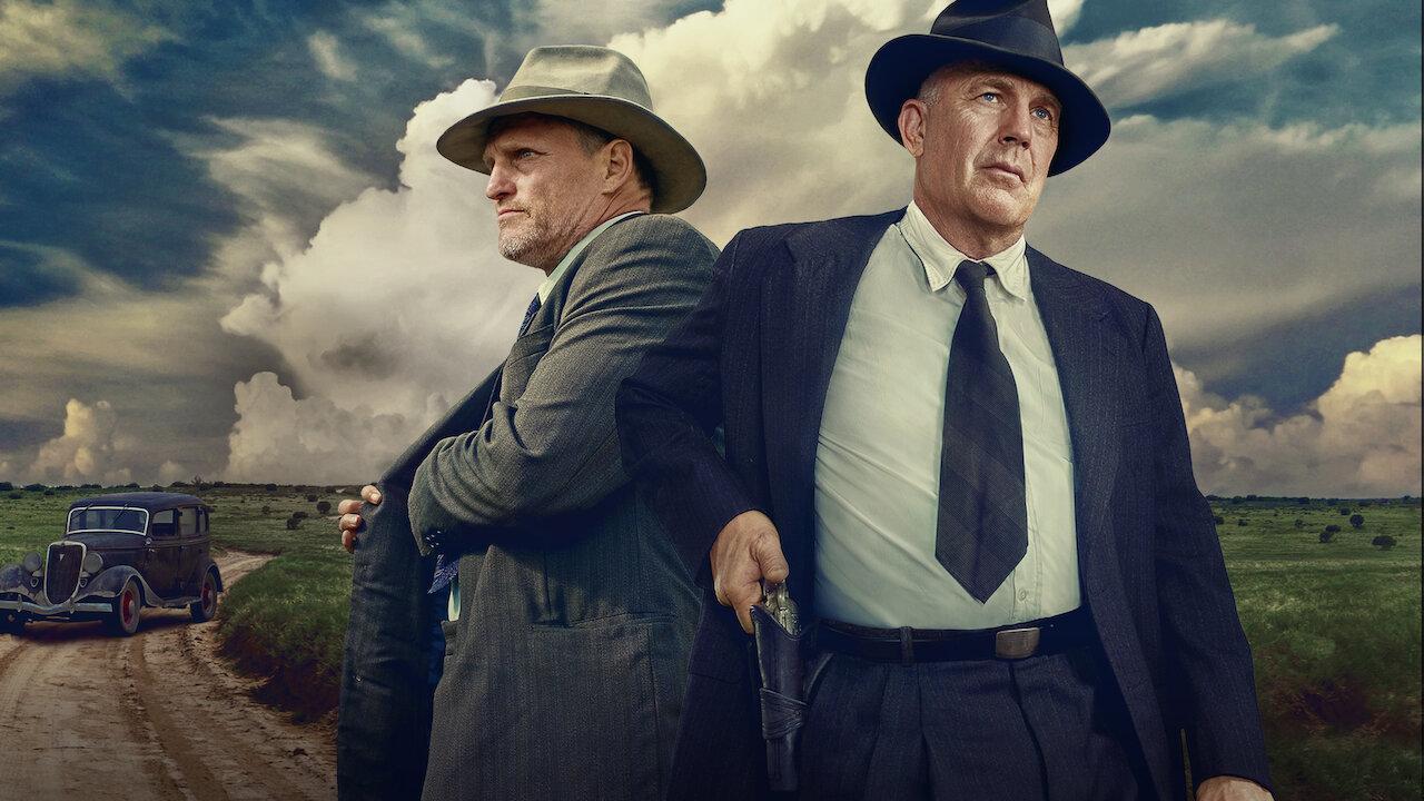 Kevin Costner and Woody Harrelson in The Highwaymen.