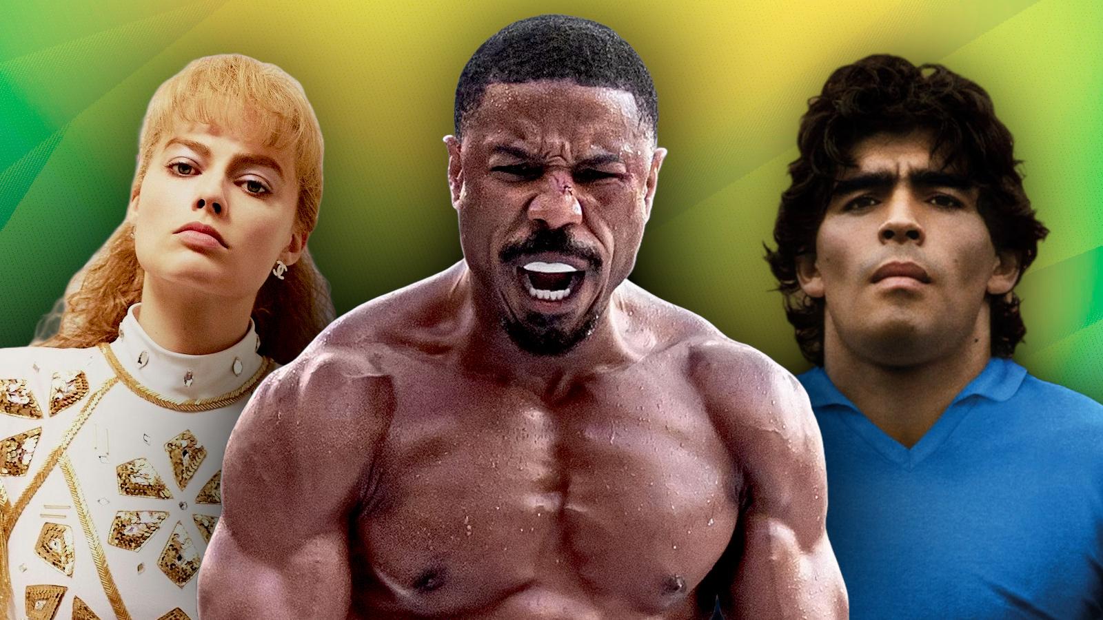 Margot Robbie, Michael B Jordan, and Diego Maradona