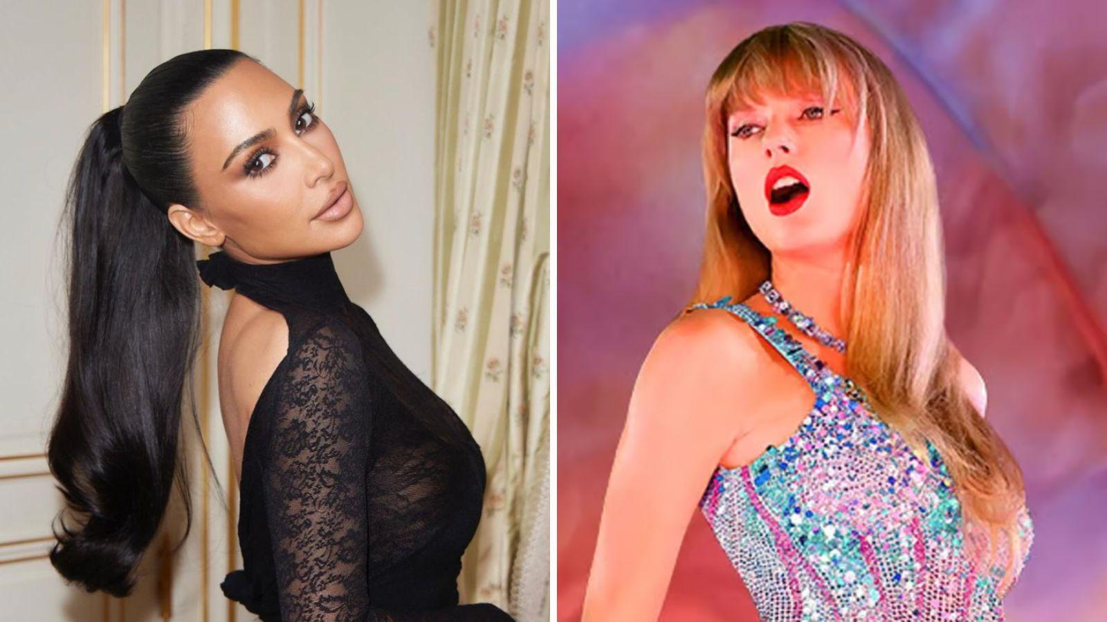 Kim Kardashian and Taylor Swift