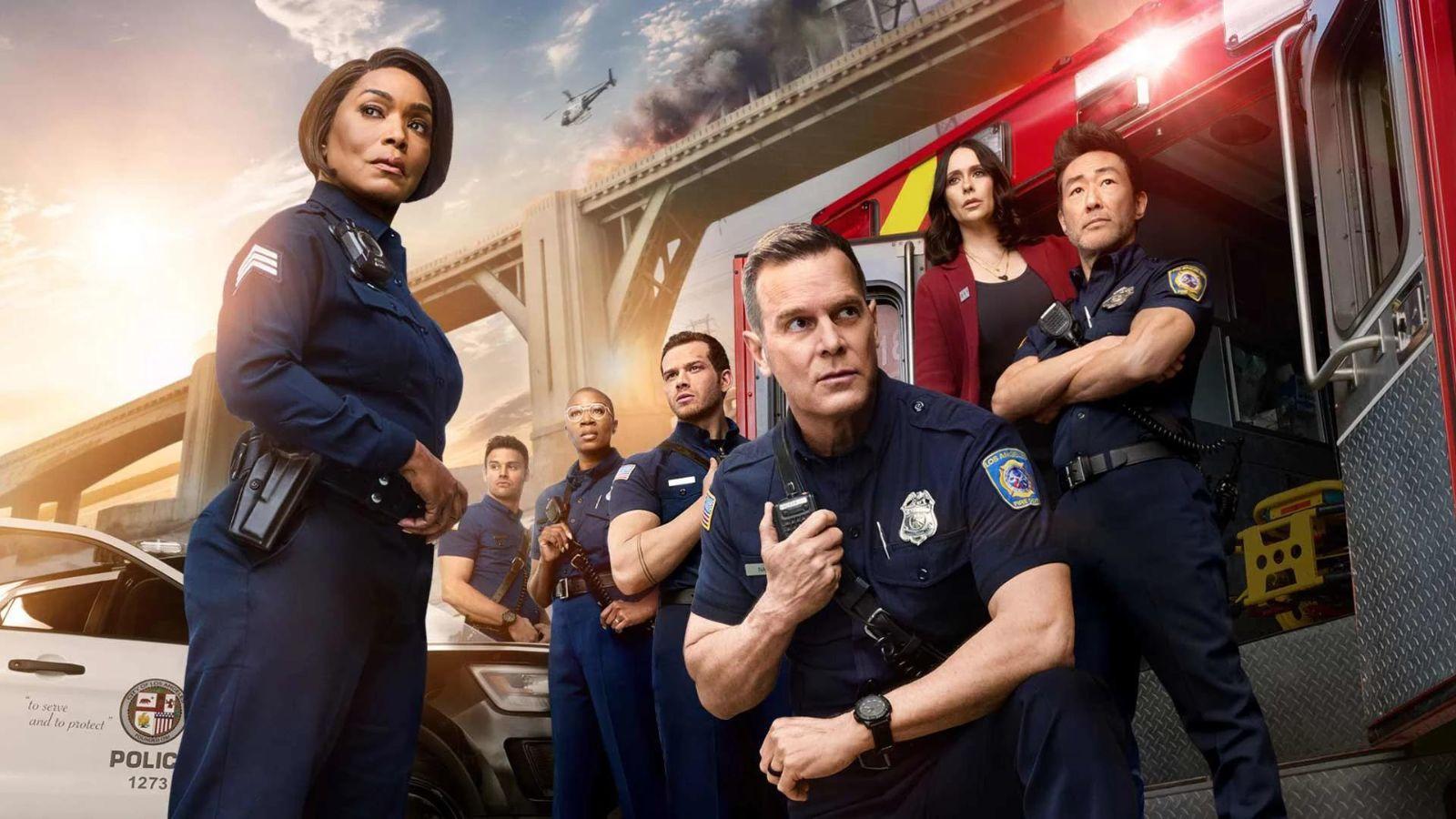 The cast of 9-1-1