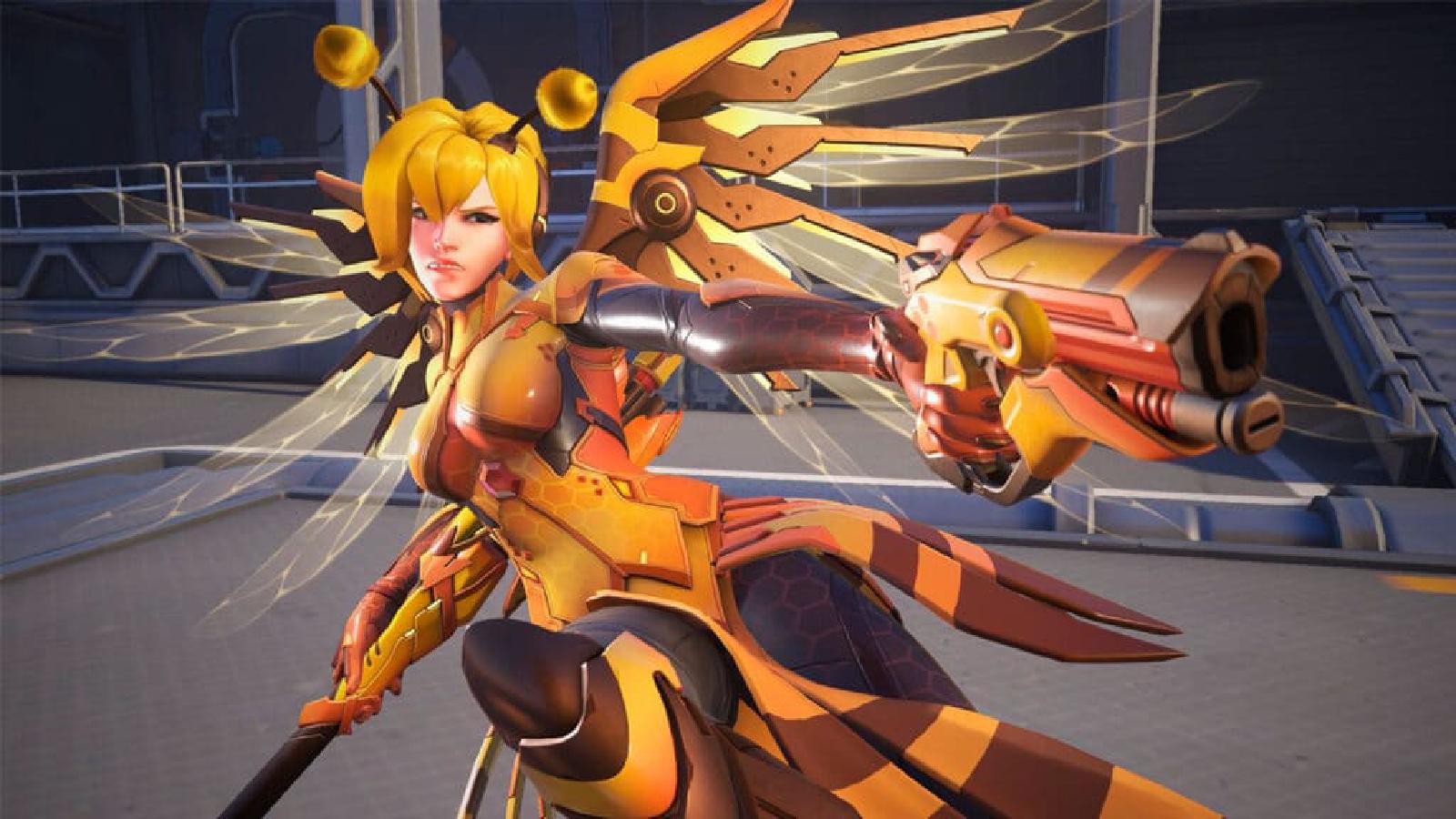 Overwatch 2 Bee Mercy skin