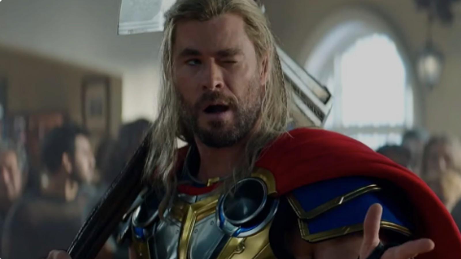 Chris Hemsworth in Thor: Love and Thunder