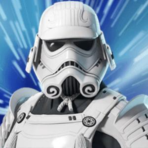 Stormtrooper Samurai skin in Fortnite.