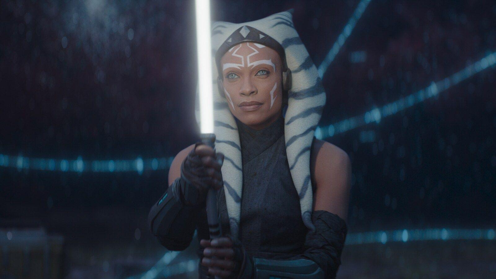 Rosario Dawson as Ahsoka Tano.