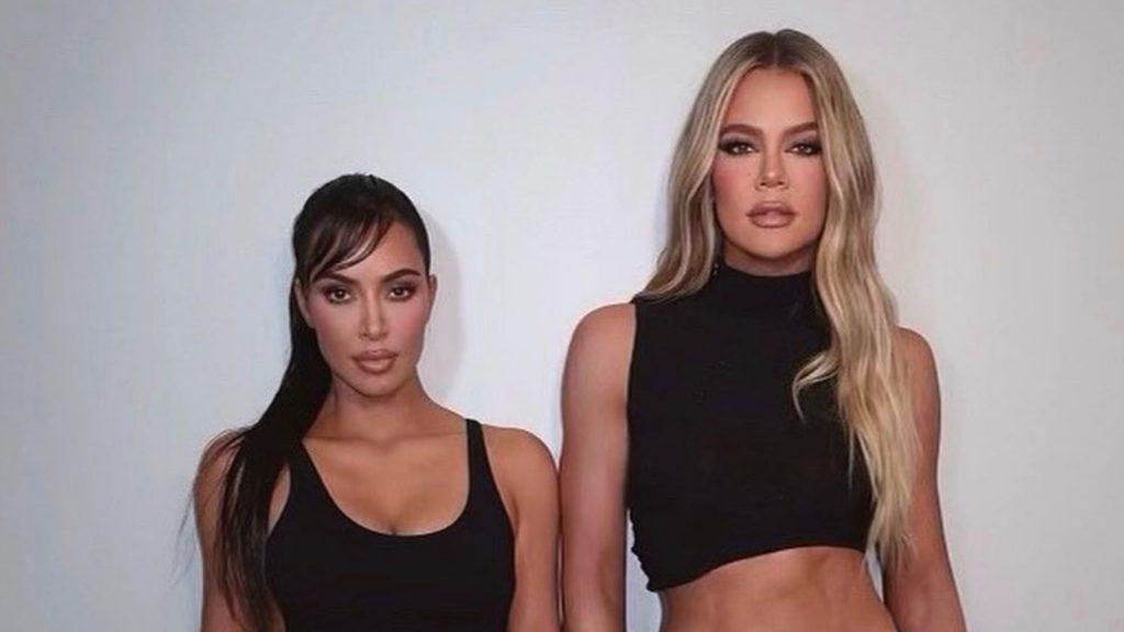 Khloe and Kim Kardashian