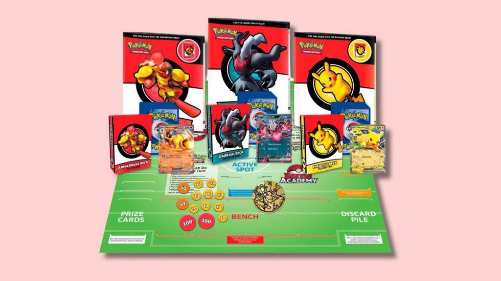 Pokemon TCG Battle Academy product photo.