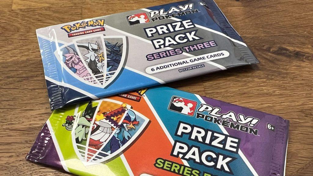 Play! Pokemon reward cards.