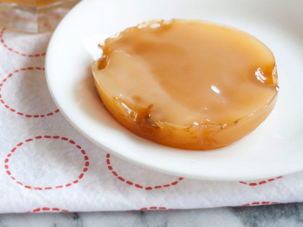 A kombucha scoby