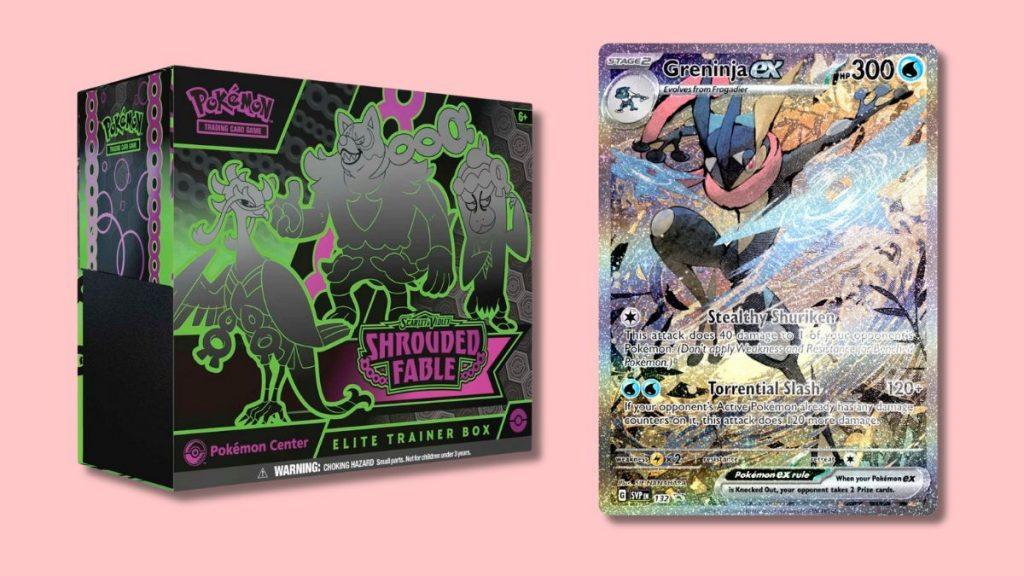 Shrouded Fable ETB and Greninja ex.