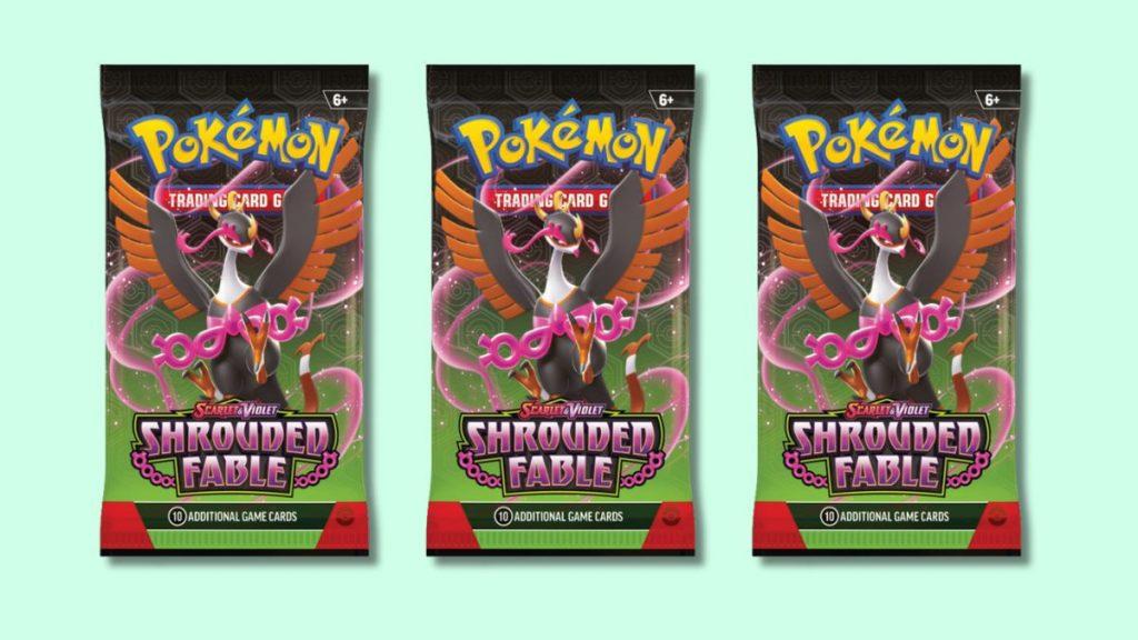 Shrouded Fable Booster Packs.