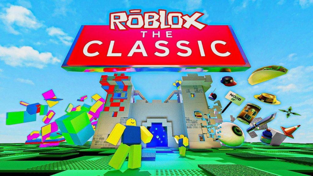 cover art for The Classic event in Roblox.