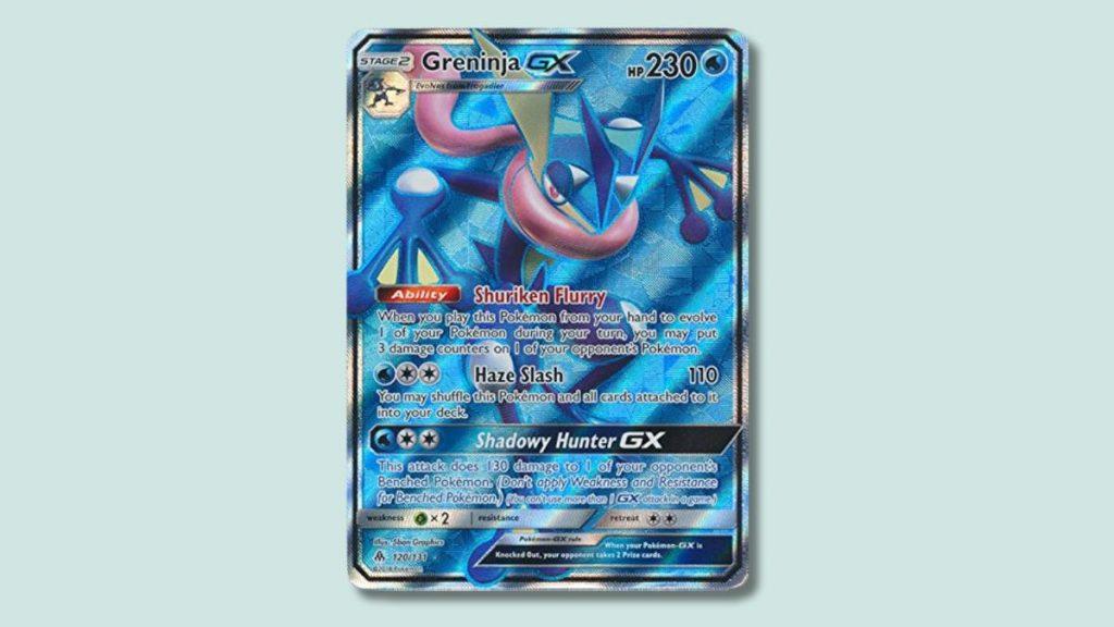 Greninja GX card.