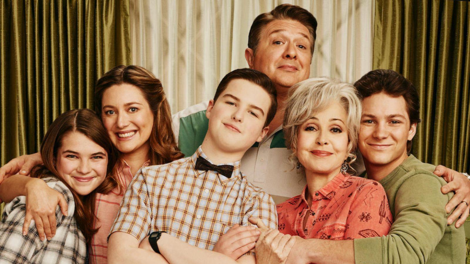 The cast of Young Sheldon